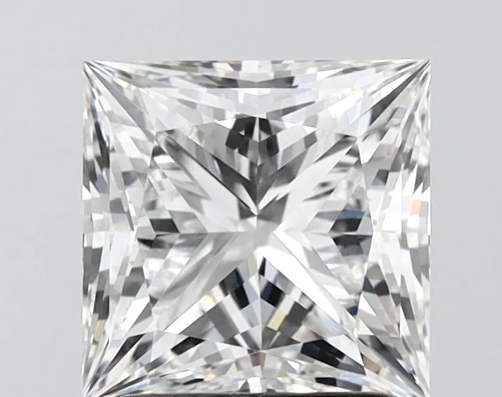 2.36ct Princess Lab Grown Diamond (Colour E, Clarity VVS1, IGI Certified)