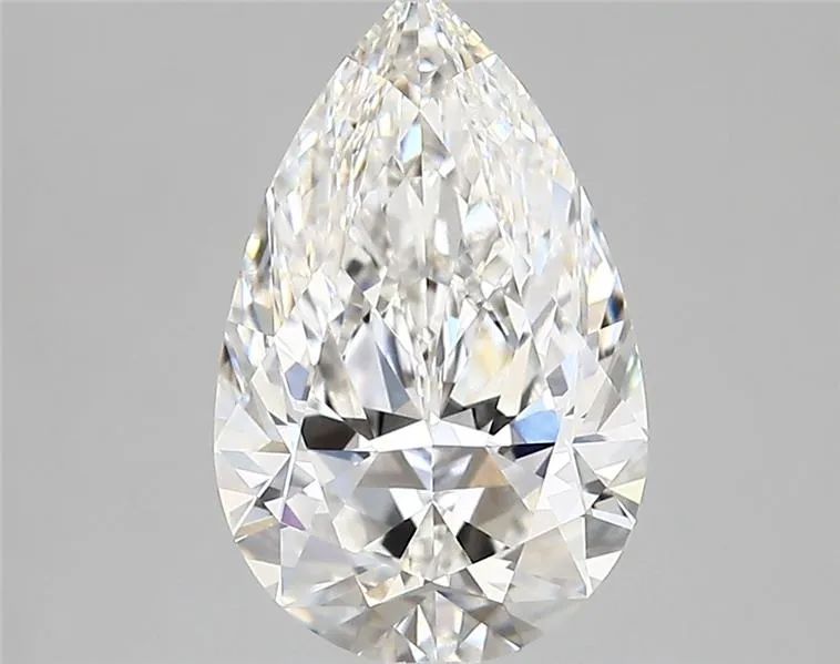 2.38ct Pear Lab Grown Diamond (Colour F, Clarity VVS2, Cut EX, GIA Certified)