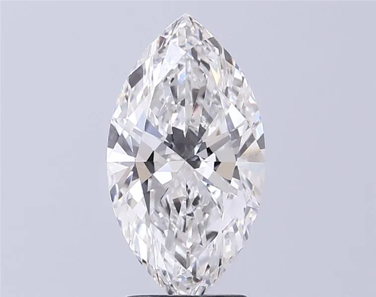 2.50ct Marquise Lab Grown Diamond (Colour E, Clarity VVS2, IGI Certified)