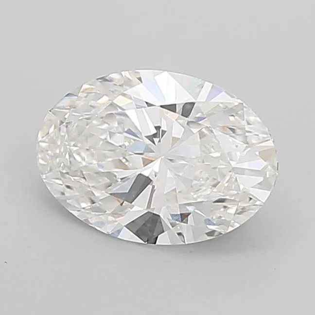 2.50ct Oval Lab Grown Diamond (Colour F, Clarity VVS2, IGI Certified)