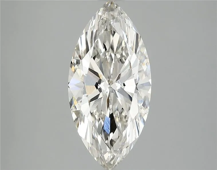 2.51ct Marquise Lab Grown Diamond (Colour H, Clarity VVS2, IGI Certified)