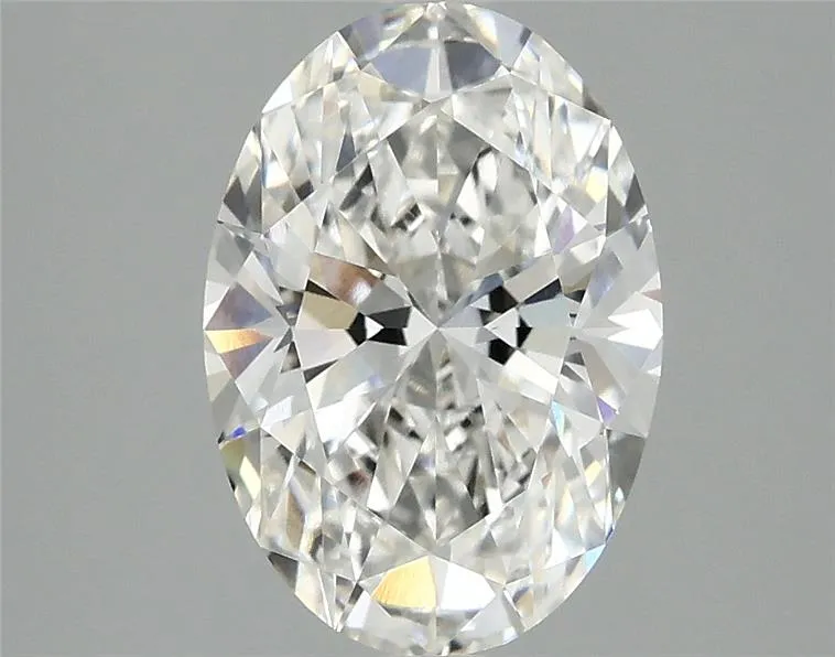 2.52ct Oval Lab Grown Diamond (Colour F, Clarity VVS2, IGI Certified)