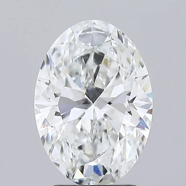 2.53ct Oval Lab Grown Diamond (Colour E, Clarity IF, IGI Certified)