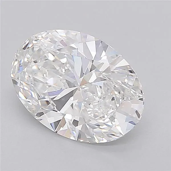 2.53ct Oval Lab Grown Diamond (Colour E, Clarity VVS2, IGI Certified)