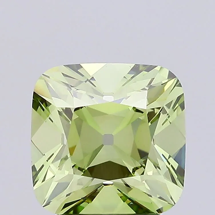 2.56ct Cushion modified Lab Grown Diamond (Colour Fancy Intense Green, Clarity VVS2, IGI Certified)