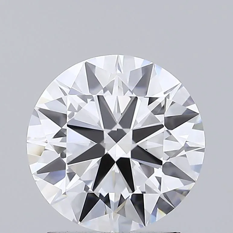 2.57ct Round Lab Grown Diamond (Colour D, Clarity IF, Cut ID, IGI Certified)