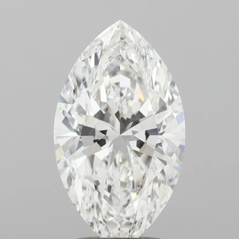 2.59ct Marquise Lab Grown Diamond (Colour E, Clarity VVS2, IGI Certified)