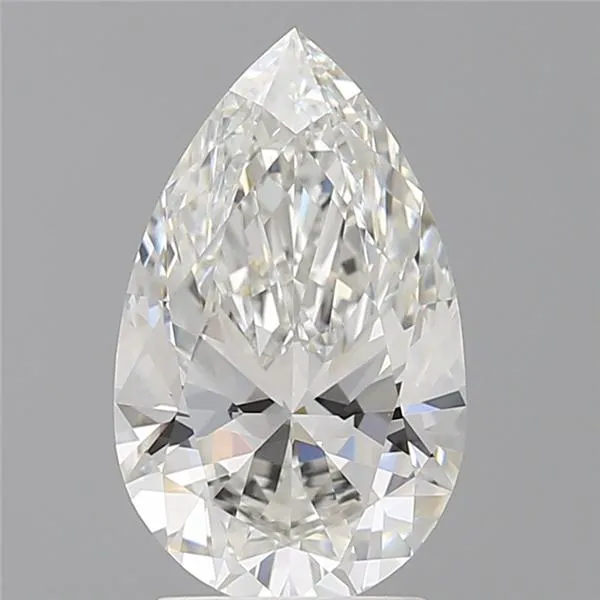 2.59ct Pear Lab Grown Diamond (Colour F, Clarity VVS2, IGI Certified)