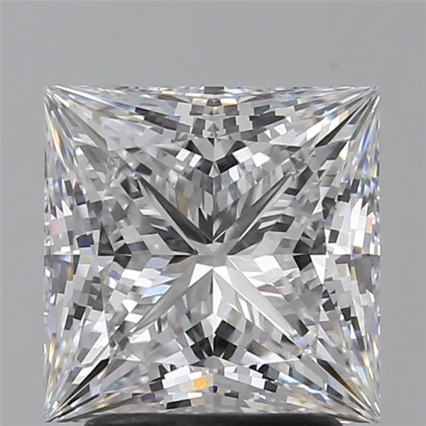 2.59ct Princess Lab Grown Diamond (Colour E, Clarity VVS2, IGI Certified)