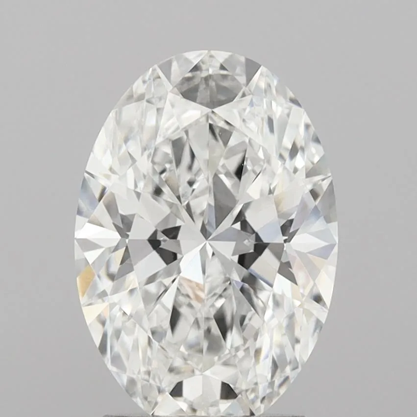 2.60ct Oval Lab Grown Diamond (Colour F, Clarity VVS2, IGI Certified)