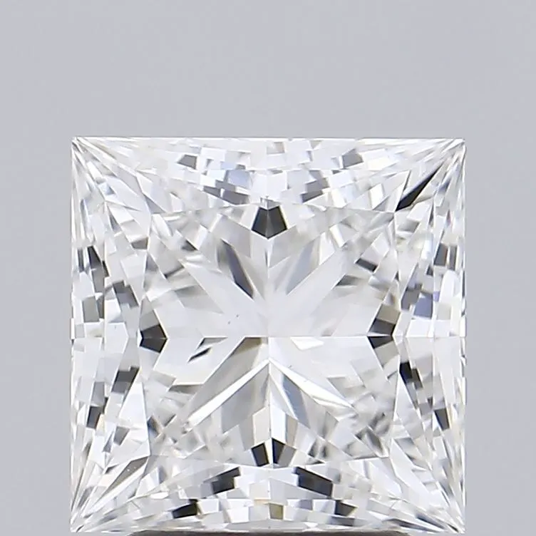 2.60ct Princess Lab Grown Diamond (Colour F, Clarity VVS2, IGI Certified)