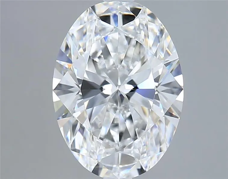 2.62ct Oval Lab Grown Diamond (Colour E, Clarity VVS1, IGI Certified)