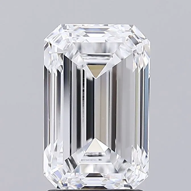 2.77ct Emerald Lab Grown Diamond (Colour D, Clarity VVS1, IGI Certified)