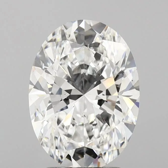 2.80ct Oval Lab Grown Diamond (Colour E, Clarity IF, IGI Certified)