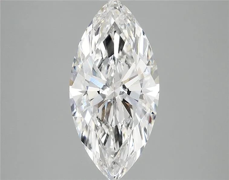 2.83ct Marquise Lab Grown Diamond (Colour E, Clarity VVS2, IGI Certified)