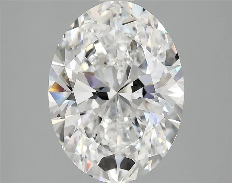 2.84ct Oval Lab Grown Diamond (Colour D, Clarity VVS2, IGI Certified)