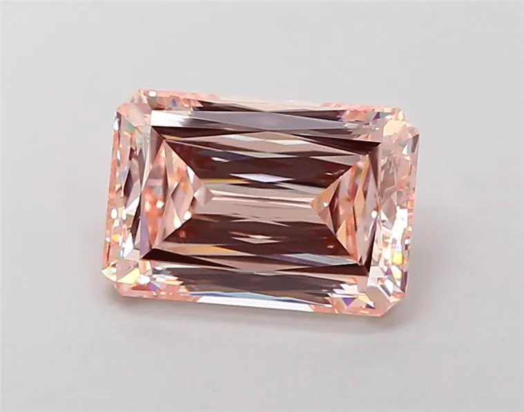 2.84ct Radiant Lab Grown Diamond (Colour Fancy Pink, Clarity VVS2, IGI Certified)