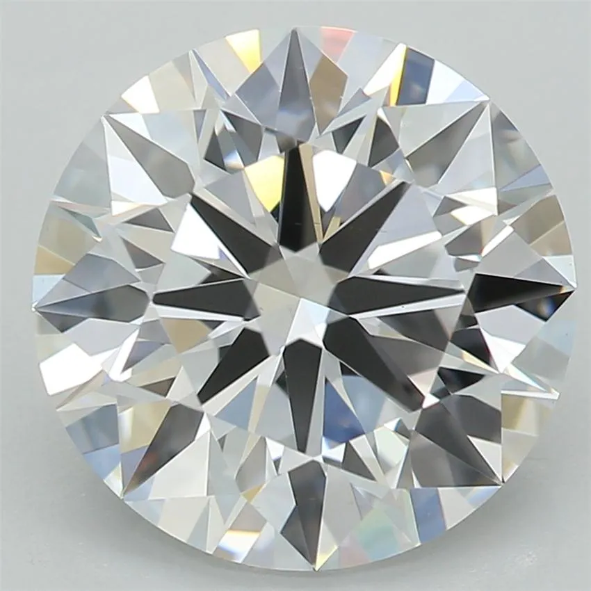 2.84ct Round Lab Grown Diamond (Colour E, Clarity VS2, Cut ID, GCAL Certified)