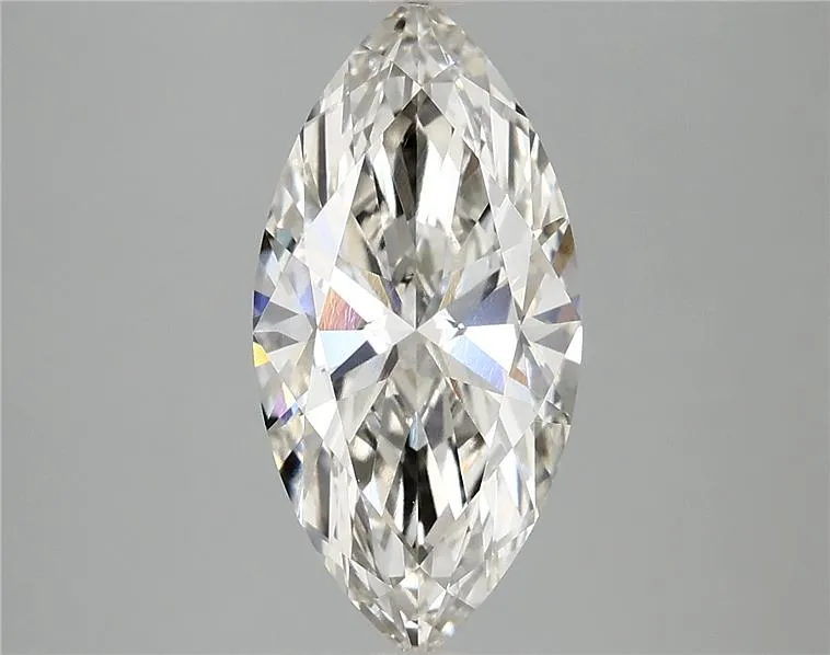 2.88ct Marquise Lab Grown Diamond (Colour H, Clarity VVS2, IGI Certified)