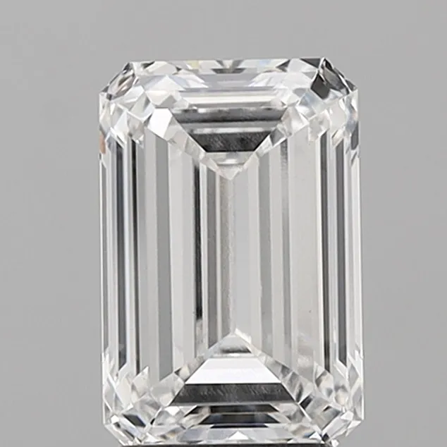 2.93ct Emerald Lab Grown Diamond (Colour D, Clarity VVS2, IGI Certified)