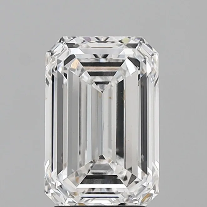 2.94ct Emerald Lab Grown Diamond (Colour D, Clarity VS1, IGI Certified)