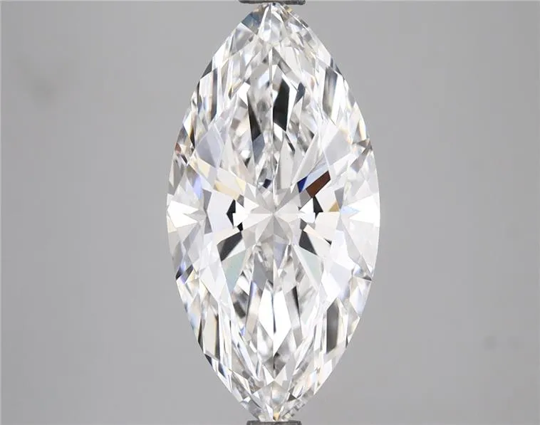 2.96ct Marquise Lab Grown Diamond (Colour D, Clarity VVS2, IGI Certified)