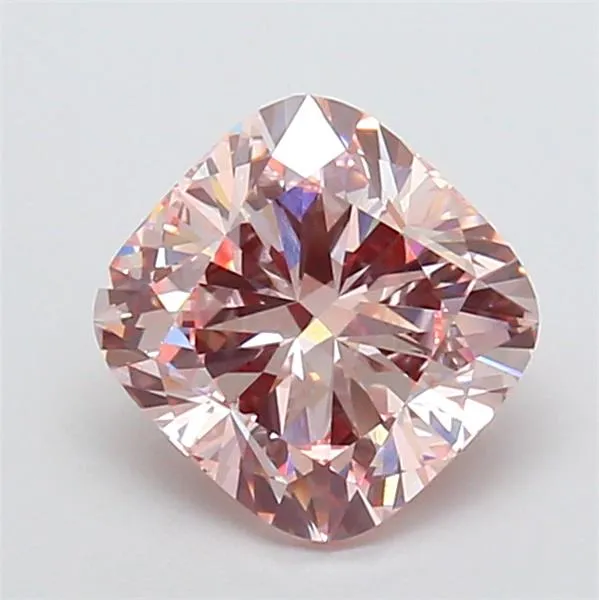 3.00ct Cushion modified Lab Grown Diamond (Colour Fancy Pink, Clarity VS1, IGI Certified)
