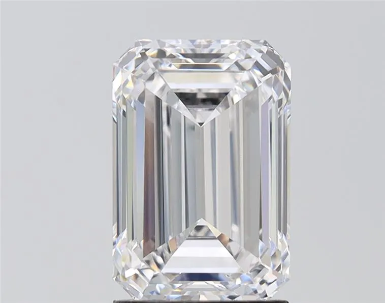 3.00ct Emerald Lab Grown Diamond (Colour E, Clarity VVS1, GIA Certified)
