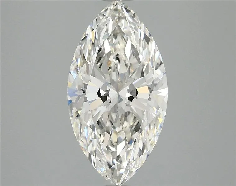 3.00ct Marquise Lab Grown Diamond (Colour H, Clarity VVS2, IGI Certified)