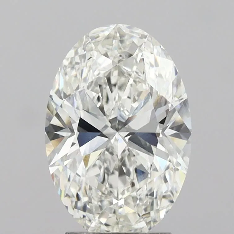 3.00ct Oval Lab Grown Diamond (Colour D, Clarity VS1, IGI Certified)