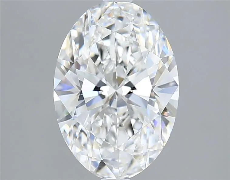 3.00ct Oval Lab Grown Diamond (Colour E, Clarity VVS1, IGI Certified)
