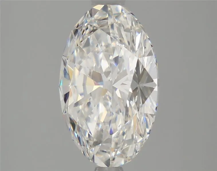 3.00ct Oval Lab Grown Diamond (Colour F, Clarity VVS2, Cut EX, IGI Certified)