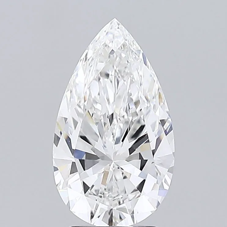 3.00ct Pear Lab Grown Diamond (Colour E, Clarity IF, IGI Certified)