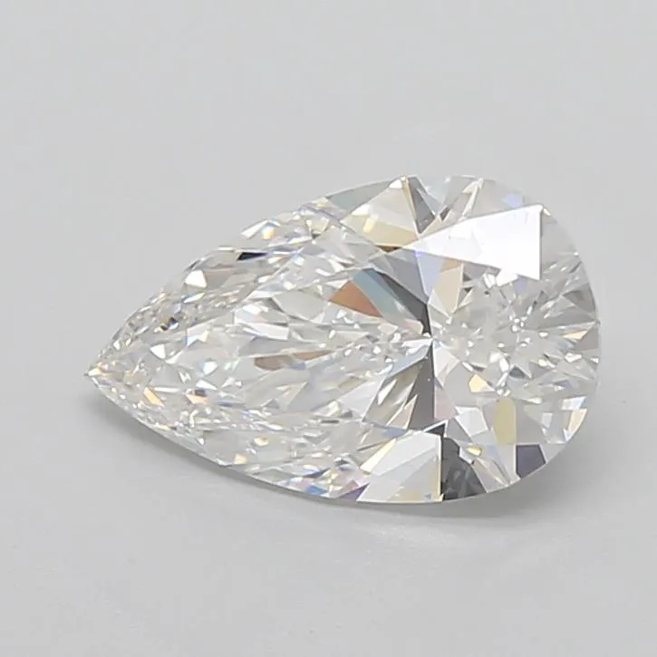 3.00ct Pear Lab Grown Diamond (Colour E, Clarity VVS1, IGI Certified)