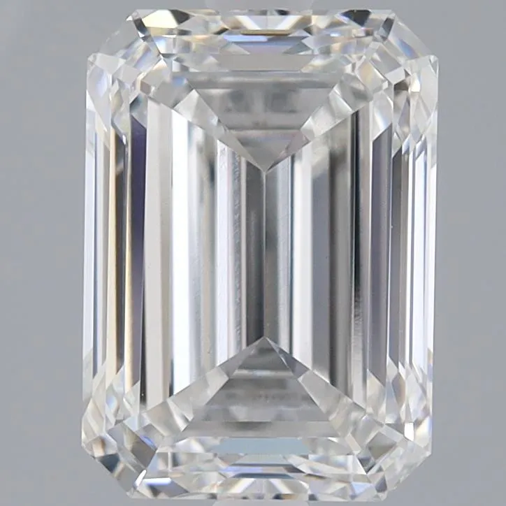 3.01ct Emerald Lab Grown Diamond (Colour F, Clarity VVS2, IGI Certified)