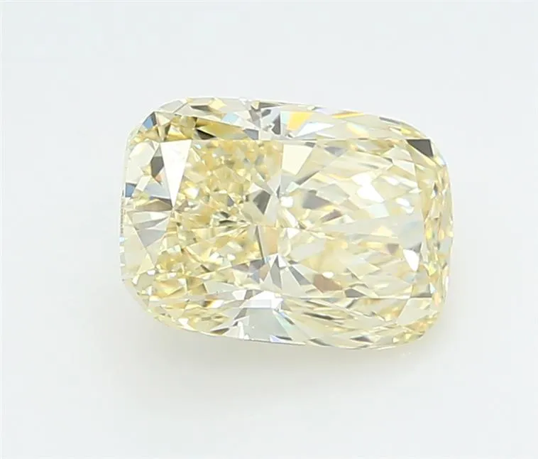 3.02ct Cushion modified Lab Grown Diamond (Colour Fancy Yellow, Clarity VS1, IGI Certified)