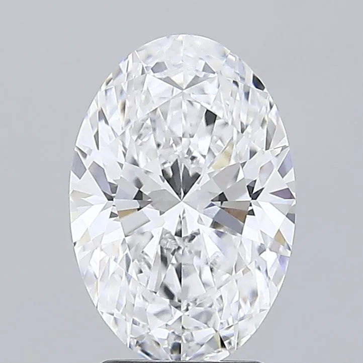3.02ct Oval Lab Grown Diamond (Colour D, Clarity VVS1, IGI Certified)