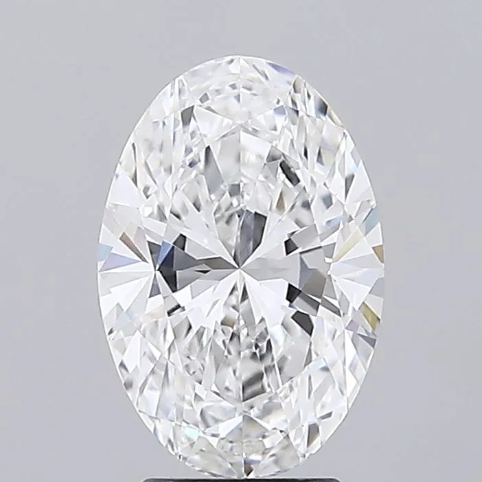 3.02ct Oval Lab Grown Diamond (Colour E, Clarity VVS1, IGI Certified)