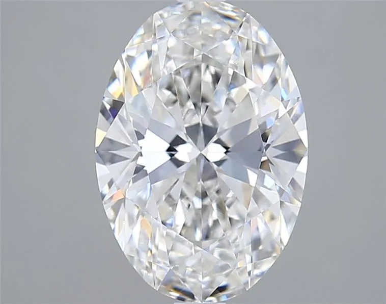 3.02ct Oval Lab Grown Diamond (Colour F, Clarity VVS2, IGI Certified)