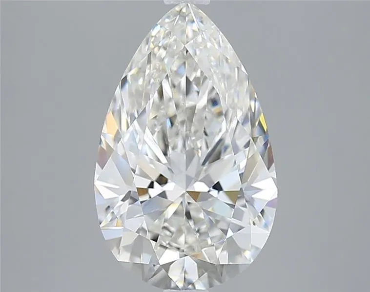 3.02ct Pear Lab Grown Diamond (Colour F, Clarity VVS2, IGI Certified)