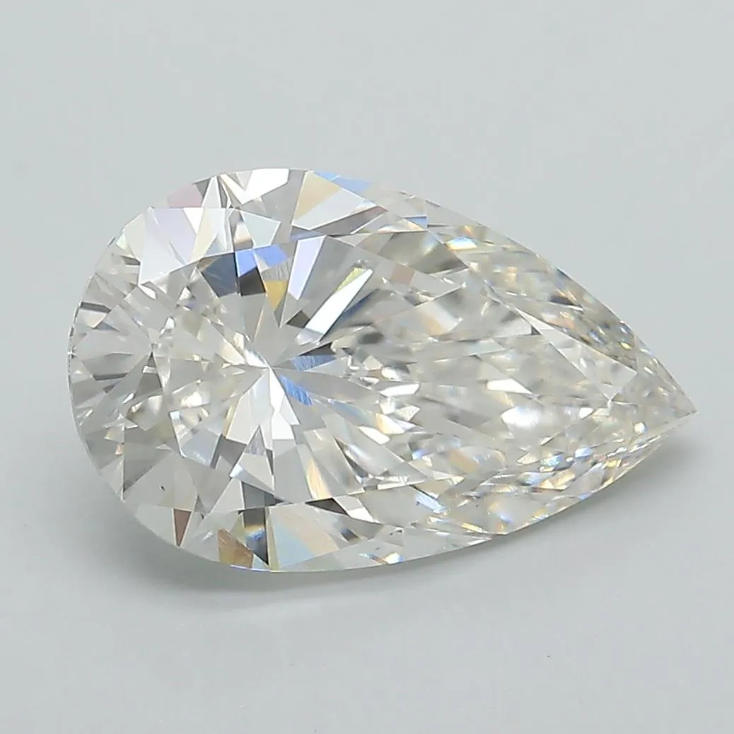 3.02ct Pear Lab Grown Diamond (Colour H, Clarity VS1, IGI Certified)