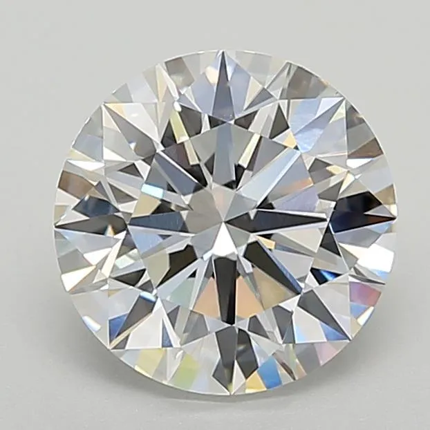 3.02ct Round Lab Grown Diamond (Colour G, Clarity VVS2, Cut ID, IGI Certified)