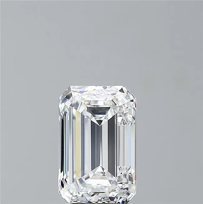 3.03ct Emerald Lab Grown Diamond (Colour D, Clarity VVS2, IGI Certified)