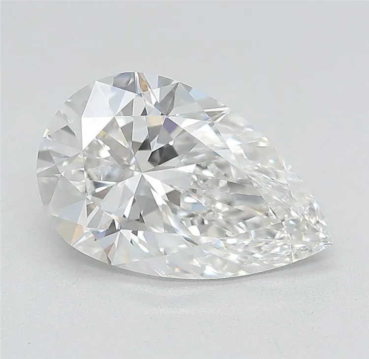 3.03ct Pear Lab Grown Diamond (Colour F, Clarity VVS2, Cut EX, IGI Certified)