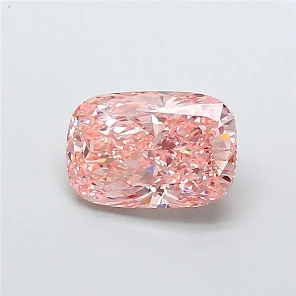 3.04ct Cushion modified Lab Grown Diamond (Colour Fancy Intense Pink, Clarity VS1, IGI Certified)