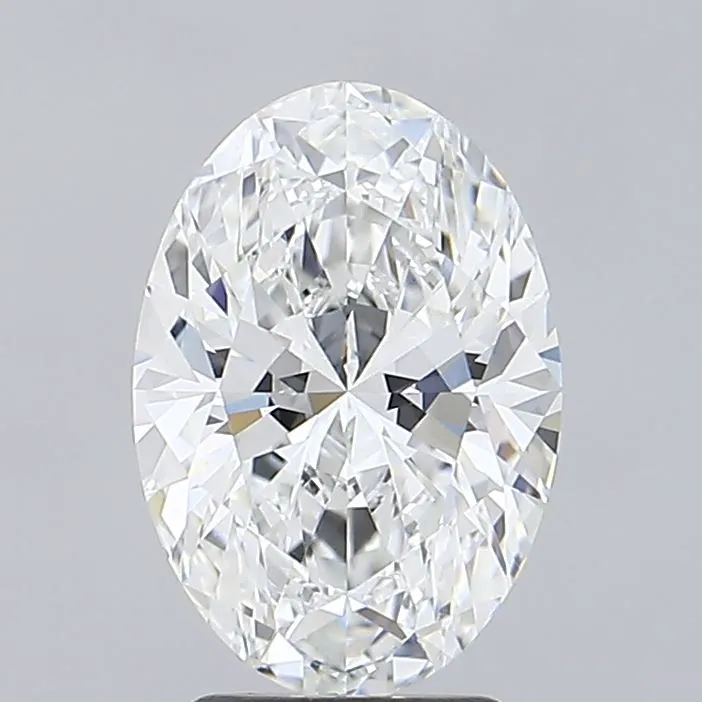 3.04ct Oval Lab Grown Diamond (Colour E, Clarity IF, IGI Certified)