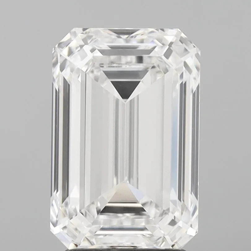 3.05ct Emerald Lab Grown Diamond (Colour E, Clarity VVS2, IGI Certified)
