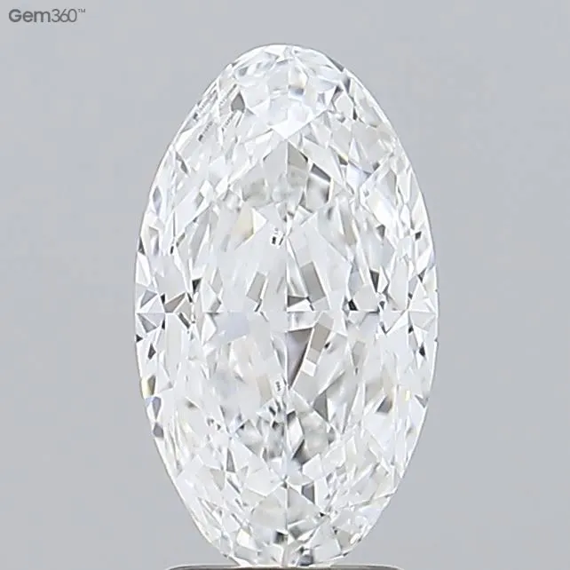 3.07ct Oval Lab Grown Diamond (Colour E, Clarity VVS1, IGI Certified)