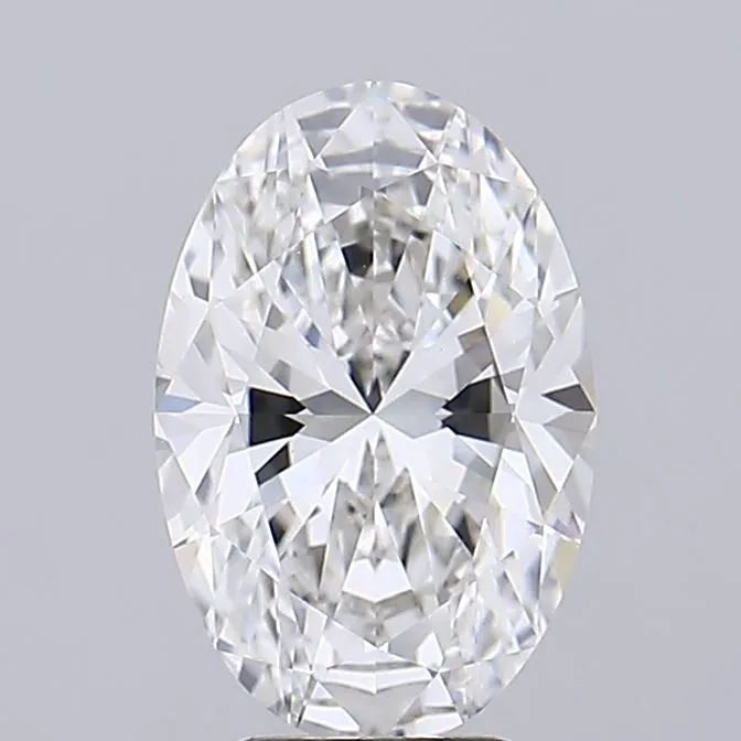 3.07ct Oval Lab Grown Diamond (Colour G, Clarity VVS2, IGI Certified)