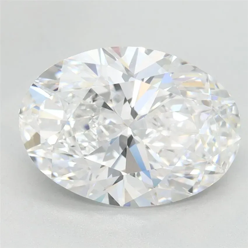 3.08ct Oval Lab Grown Diamond (Colour D, Clarity IF, IGI Certified)